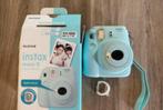 Fujifilm Instax Mini 9 – Bleu Ice, Audio, Tv en Foto, Fotocamera's Analoog, Ophalen of Verzenden, Gebruikt, Polaroid, Fuji