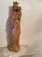 Houten maria beeld, Antiek en Kunst, Antiek | Religieuze voorwerpen, Ophalen
