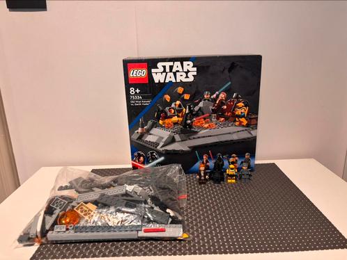 Lego Star Wars 75334 Obi-Wan Kenobi vs. Darth Vader, Kinderen en Baby's, Speelgoed | Duplo en Lego, Zo goed als nieuw, Lego, Complete set