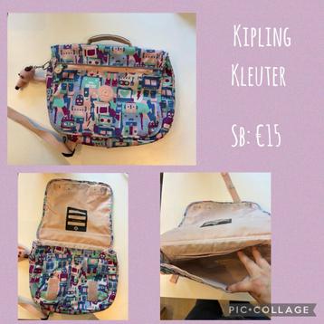 Kipling boekentas kleuter beschikbaar voor biedingen