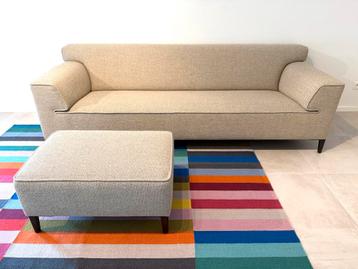 Canapé Pode Edit 3,5 places + pouf, 200 à 250 cm, Banc droit, Comme neuf, Enlèvement