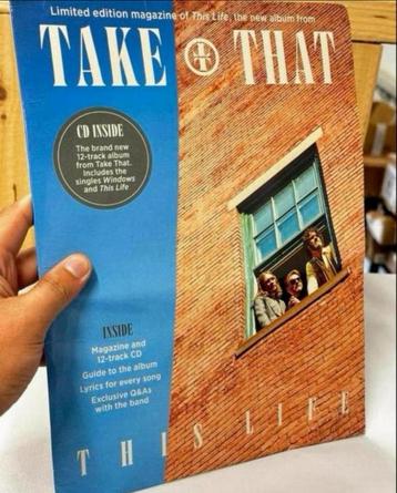Take That - This Life LIMITED EDITION Magazine + CD Nieuw beschikbaar voor biedingen