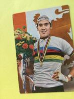 wielerkaart  wk 1967 team peugeot  eddy merckx, Verzenden, Gebruikt