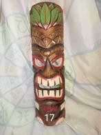 masques totem Tiki 50 cm en bois d albesia 12€ piece, Antiek en Kunst, Kunst | Beelden en Houtsnijwerken, Ophalen of Verzenden