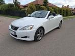 Lexus IS 250c. 208 CH, 2010 153000km, Auto's, Lexus, Automaat, Zwart, Cabriolet, Wit