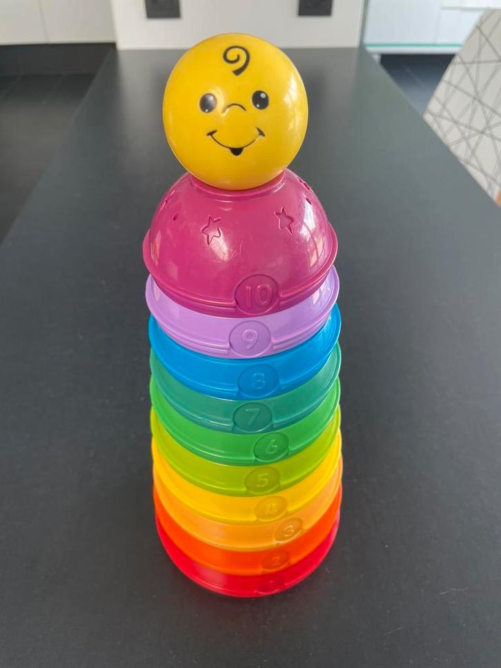 Fisher Price Stapel en Rol bekertjes, Kinderen en Baby's, Speelgoed | Babyspeelgoed, Gebruikt, Ophalen