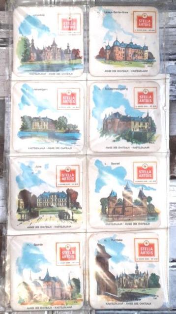 8 bierviltjes "Stella Artois" beschikbaar voor biedingen