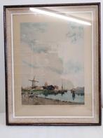 Litho van H. Cassiers (Antwerpen 1858-Brussel 1944)., Antiek en Kunst, Ophalen of Verzenden