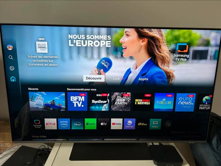 Tv Samsung QE50QN92B, Audio, Tv en Foto, Televisies, Zo goed als nieuw, QLED, 100 cm of meer, 8k (UHD), Samsung, 120 Hz, Smart TV