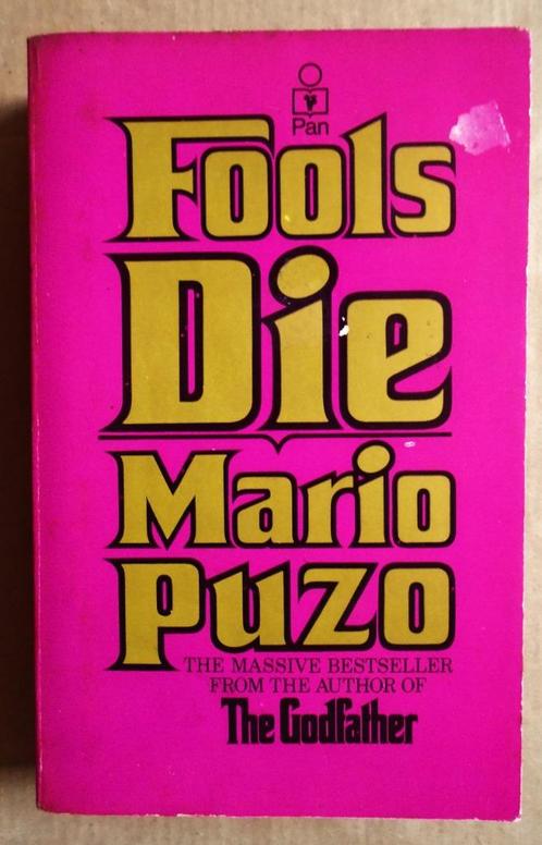 Fools die - 1979 - Mario Puzo (1920-1999), Boeken, Romans, Gelezen, Amerika, Ophalen of Verzenden
