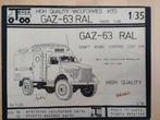 Tonda GAZ 63 RAL vacuumform kit 1/35, Hobby en Vrije tijd, 1:32 tot 1:50, Truck, Ophalen of Verzenden, Zo goed als nieuw