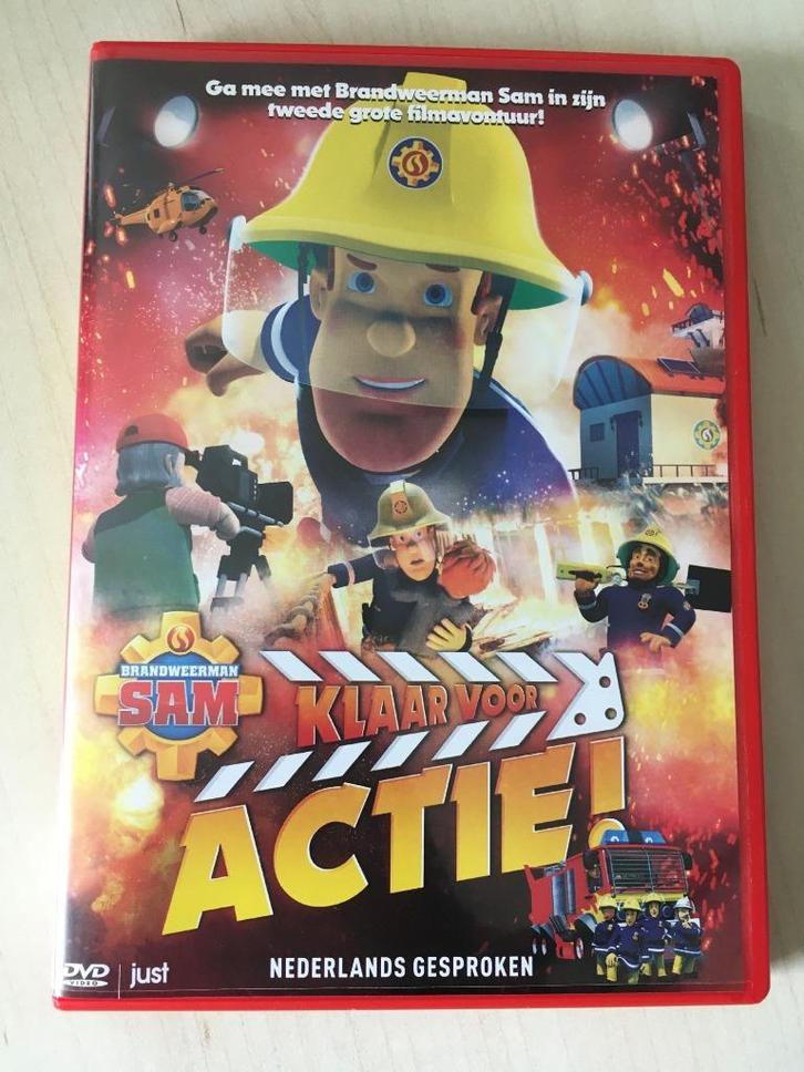 Brandweerman Sam - Klaar Voor Actie - Film DVD, Cd's en Dvd's, Dvd's | Tekenfilms en Animatie, Zo goed als nieuw, Europees, Tekenfilm