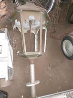 Ancienne lampe public de rue en cuivre, Ophalen, Zo goed als nieuw