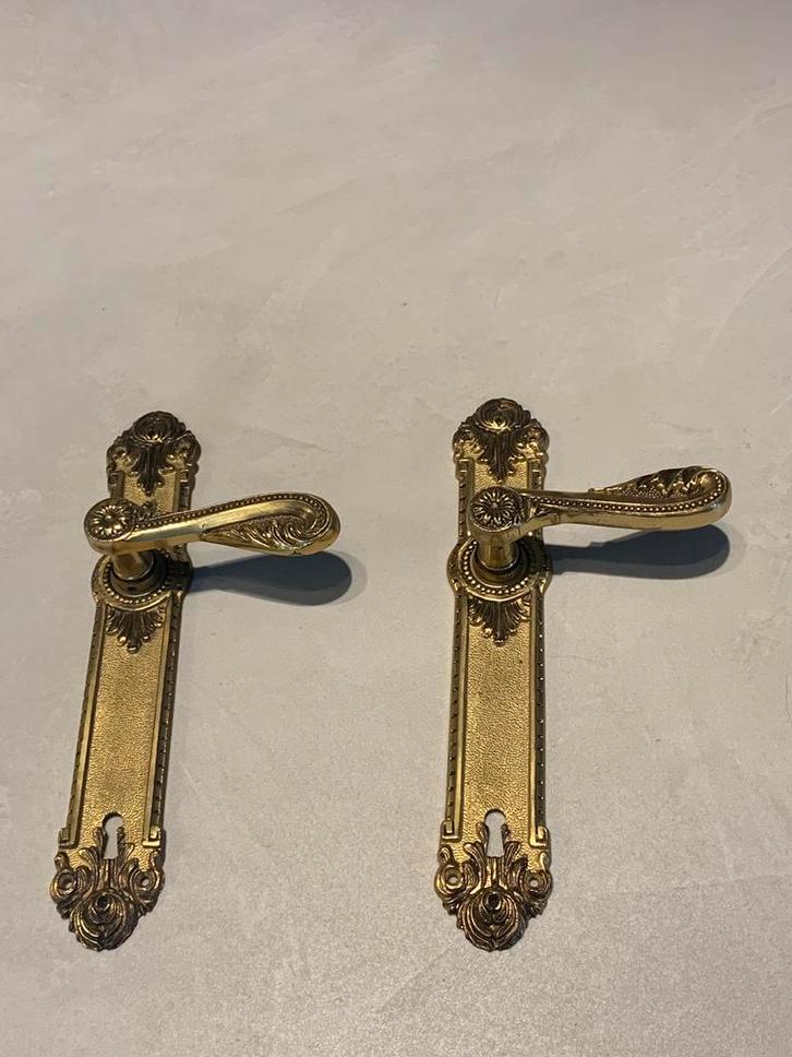 Ensemble de porte antique style néo-rococo, Louis XV 1900, Antiquités & Art, Antiquités | Accessoires de maison, Enlèvement ou Envoi