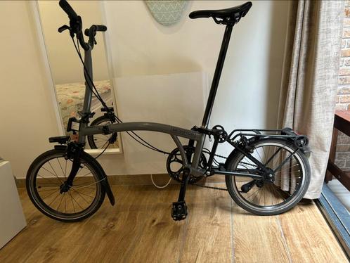 Brompton P-Line te koop., Fietsen en Brommers, Fietsen | Vouwfietsen, Zo goed als nieuw, Brompton, Versnellingen, Ophalen