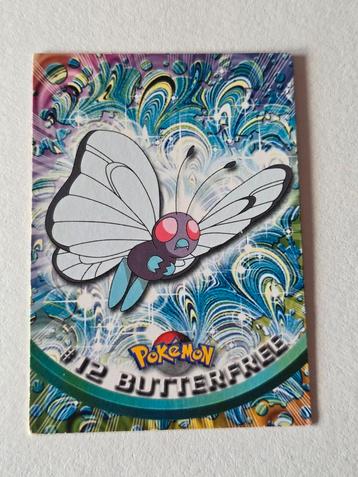Trading Card Topps Pokémon #12 Papilusion (Butterfree) AN, Envoi, Utilisé, Cartes en vrac