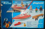 Playmobil Speedboot met onderwatermotor-70744, Ophalen of Verzenden, Nieuw, Complete set