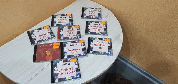 CD'S MP3 (146), CD & DVD, CD | Compilations, Enlèvement