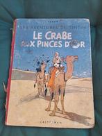 Tintin le crabe aux pinces d'or DR A22 EO couleur, Livres, Une BD, Utilisé, Enlèvement ou Envoi, Hergé