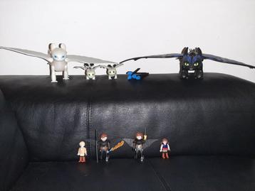 How to Train Your Dragon – Complete Figuurset (Zeldzaam)  beschikbaar voor biedingen