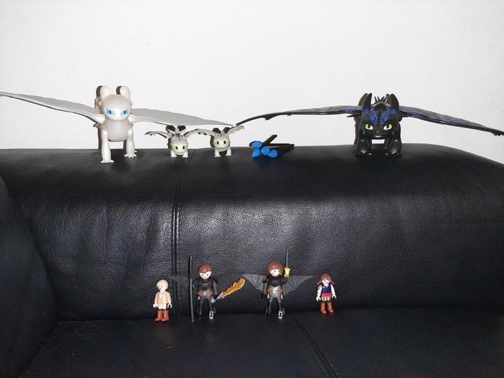 How to Train Your Dragon – Complete Figuurset (Zeldzaam), Kinderen en Baby's, Speelgoed | Actiefiguren, Zo goed als nieuw, Ophalen