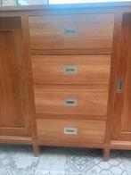 Comfortabele teakhouten meubels, Ophalen, Gebruikt, 100 tot 150 cm, Teakhout