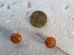 12 mm halve bol glanzende roodbruine knopen B1234B, Nieuw, Knoop of Knopen, Ophalen of Verzenden