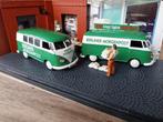 Schuco vw volkswagen T1 berliner morgenpost diorama, Schuco, Utilisé, Enlèvement ou Envoi