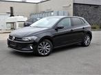 Volkswagen Polo 1.0 TSI 95pk Comline Airco Bleutooth Alu 16", Auto's, Voorwielaandrijving, USB, Stof, Zwart