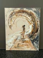Origineel abstract schilderij Mk Art, Ophalen of Verzenden