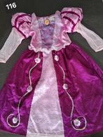 Prinsessenjurk kleed Rapunzel Disneyland maat 116, Ophalen of Verzenden, Zo goed als nieuw