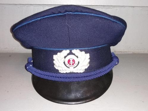 Képi de la police des Transports d'Allemagne de l'Est (DDR), Collections, Objets militaires | Général, Autres, Enlèvement ou Envoi