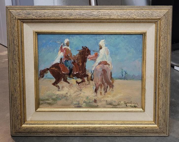 Albert TERKEN, Fantasia, Antiek en Kunst, Kunst | Schilderijen | Klassiek, Ophalen of Verzenden