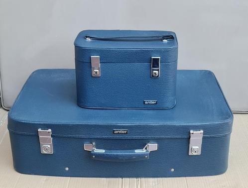Vintage Foxcroft by Antler koffer en beauty-case, Handtassen en Accessoires, Koffers, Gebruikt, Zacht kunststof, 60 tot 70 cm