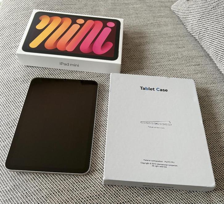 iPad Mini 7 (A17 Pro) 128 Gb - 4 cycles rech. batt. + Acc, Computers en Software, Apple iPads, Nieuw, Apple iPad Mini, Wi-Fi, 8 inch