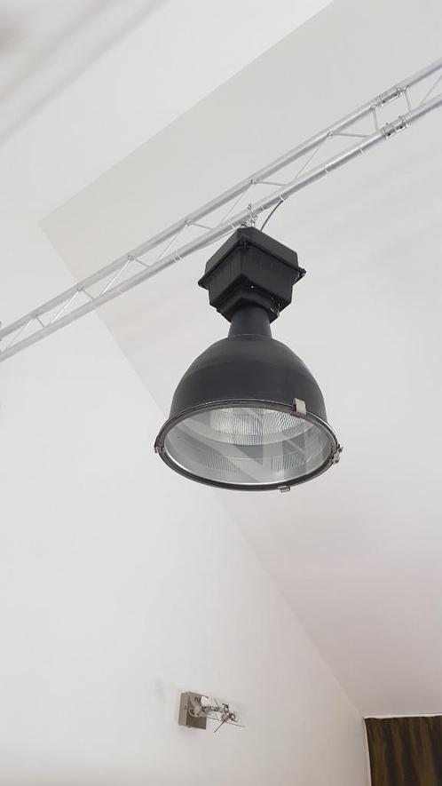 Industriële Hanglampen, Huis en Inrichting, Lampen | Hanglampen, Glas, Metaal, Ophalen