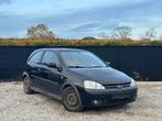 Opel Corsa 1.8 Gsi 125 pk 750€ zo meenemen, Auto's, Zwart, Bedrijf, Corsa, 3 deurs