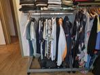 3 kledijrekken, Kleding | Dames, Kledingrekken, Ophalen, Met wielen, Zo goed als nieuw