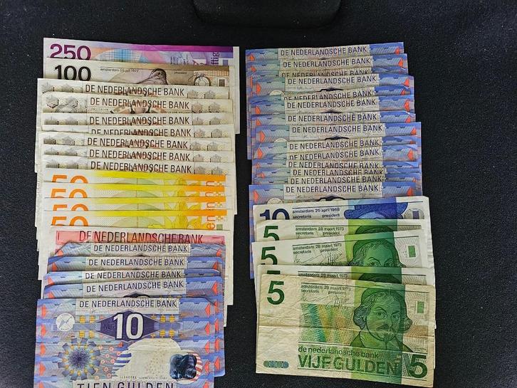 Nederlandse Gulden biljetten verzameling, Postzegels en Munten, Munten en Bankbiljetten | Verzamelingen, Bankbiljetten, Ophalen of Verzenden