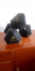 2 x 10 kg hex dumbbell, Ophalen, Zo goed als nieuw, Benen, Dumbbell