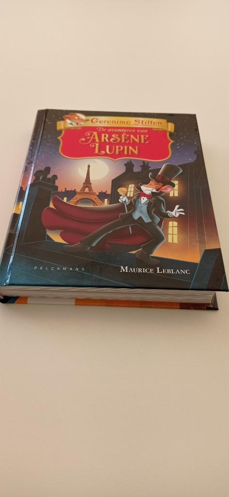 Nieuw boek Geronimo Stilton - De avonturen van Arsène Lupin, Livres, Livres pour enfants | Jeunesse | 10 à 12 ans, Neuf, Fiction