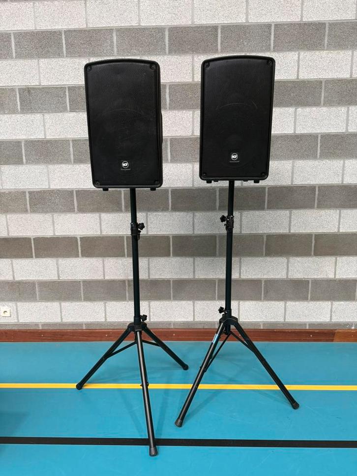 2x RCF ART. + pied + cablage + micro, Audio, Tv en Foto, Luidsprekerboxen, Zo goed als nieuw, Ophalen