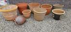 Terracotta potten. Alles samen voor 40 euro, Tuin en Terras, Bloempotten, Tuin, 25 tot 40 cm, Terracotta, Gebruikt
