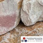 Grauwacke breuksteen beige bruin grijs rots schanskorf tuin, Verzenden, Nieuw, Beige, Kei