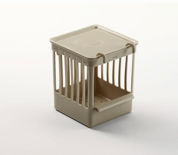 Traliekastje kunststof beige - Winkel en Webshop, Dieren en Toebehoren, Vogels | Toebehoren, Ophalen