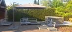 parasol met zware graniet voet 200x200cm, Ophalen, Gebruikt, 2 tot 3 meter, Kantelbaar