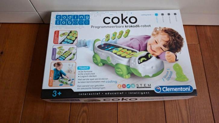 Coko de Programmeerbare Krokodil-Robot, Enfants & Bébés, Jouets | Éducatifs & Créatifs, Comme neuf, Électronique, Découverte, Avec lumière