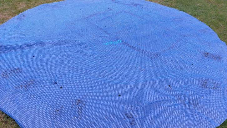 INTEX bubbelafdekking voor zwembad 350 cm/366 cm, Tuin en Terras, Zwembad-toebehoren, Gebruikt, Afdekzeil, Ophalen
