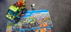 Lego vulkaan onderzoekstruck 60121, Ophalen of Verzenden, Zo goed als nieuw