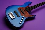 Maruszczyk Elwood L4 32" Fretless - Lake Placid Blue, Ophalen of Verzenden, Zo goed als nieuw, Elektrisch, Fretloos